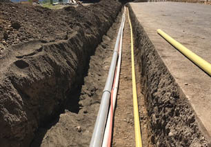 Water Line Snohomish WA